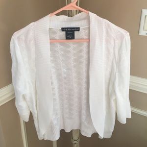 White Cardigan